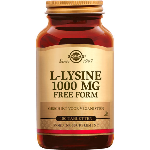 Solgar L-Lysine 1000 MG Tabletten 100 stuks