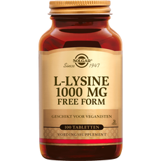 Solgar L-Lysine 1000 mg 100 tabletten