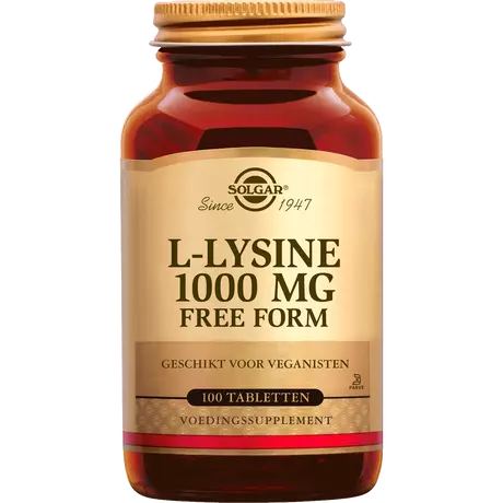Solgar L-Lysine 1000 MG Tabletten 100 stuks