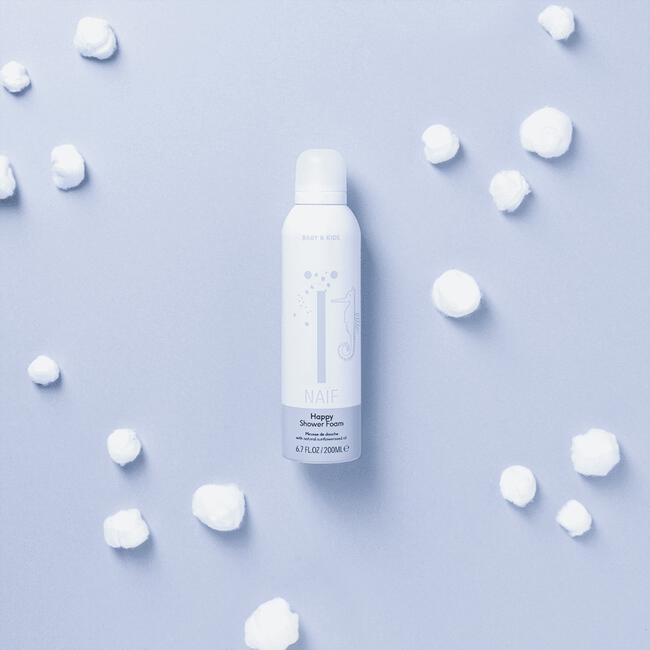 Naïf Verzorgende Doucheschuim voor Baby & kids 200 ML