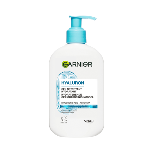 Garnier Hyaluron+ Hydraterende Gezichtsreinigingsgel 250 ml