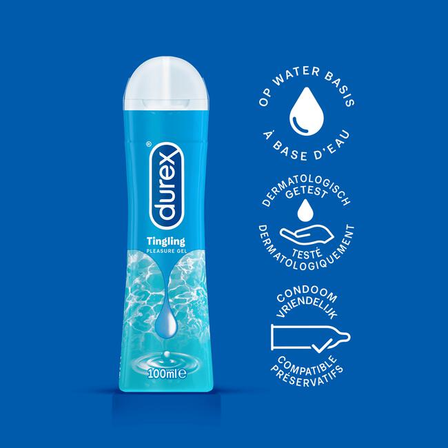 Durex Glijmiddel Tingle Waterbasis 100 ML