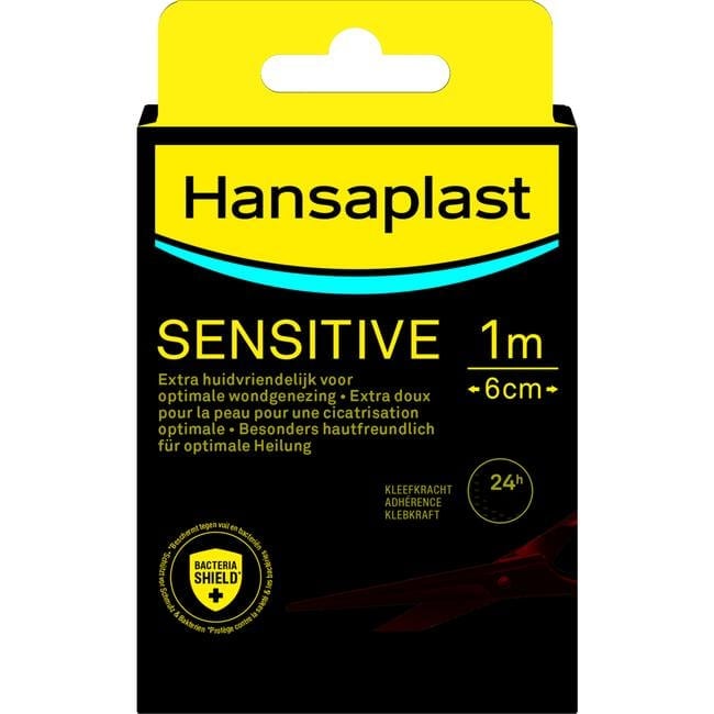 Hansaplast Sensitive Pleister 1mx6cm