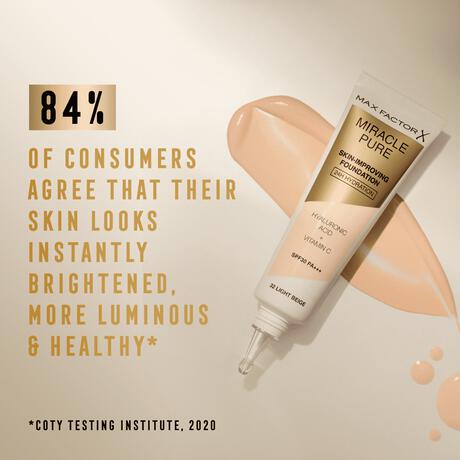 Max Factor Miracle Pure Foundation 93 Mocha