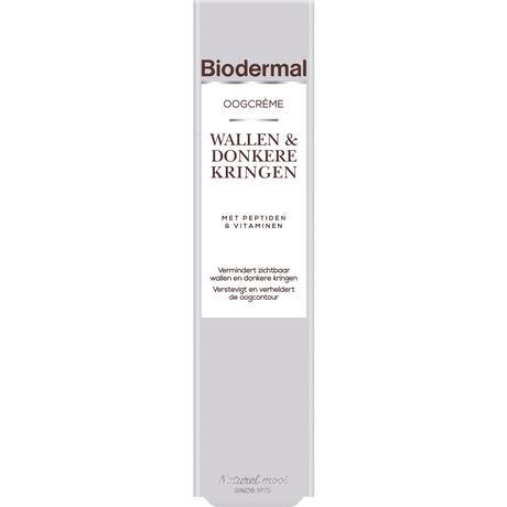 Biodermal Oogcrème bij Wallen & Donkere Kringen 15 ml