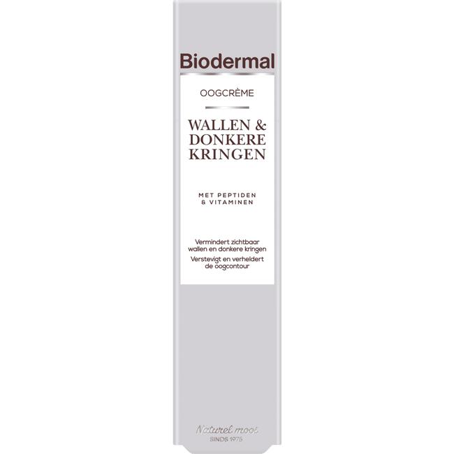 Biodermal Oogcrème bij Wallen & Donkere Kringen 15 ml