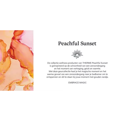 Therme Peachful Sunset Foaming Douchegel 200 ML