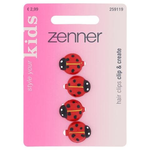 Zenner Haarclip kids 4x