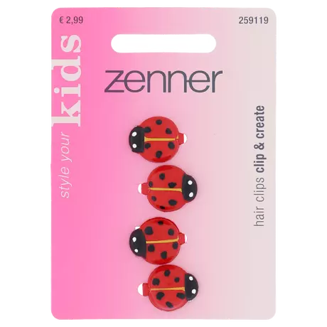 Zenner Haarclip kids 4x