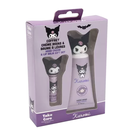 Fancy Label Hello Kuromi Gift Set Hand Creme 40 Ml En Lip Balm