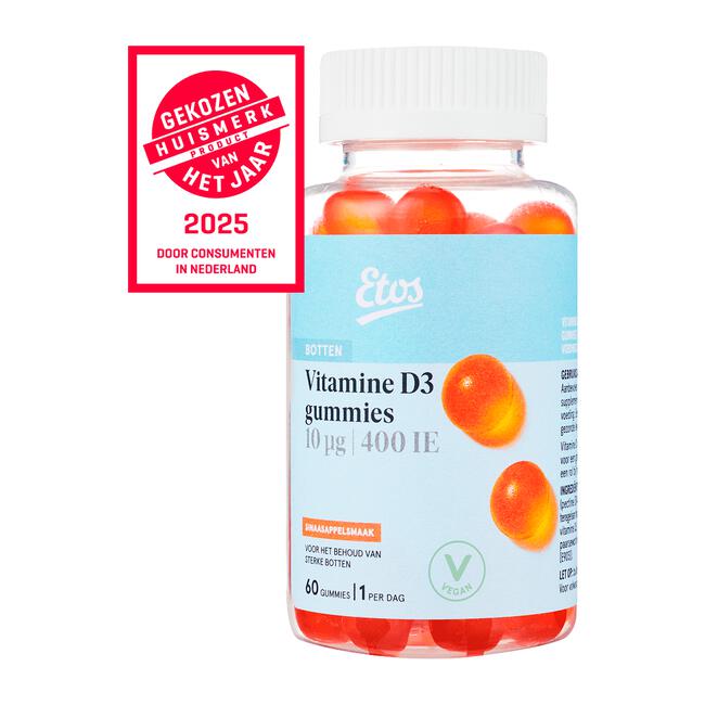 Etos Vitamine D gummies 60 stuks