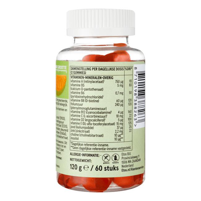 Etos Multi Allesin1 gummies 60 stuks