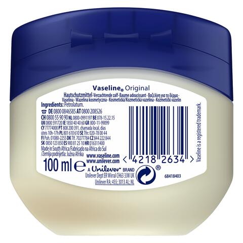 Vaseline Original Petroleum Jelly 100 ML