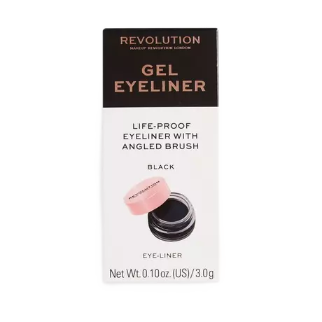 Revolution Gel Eyeliner Pot With Brush