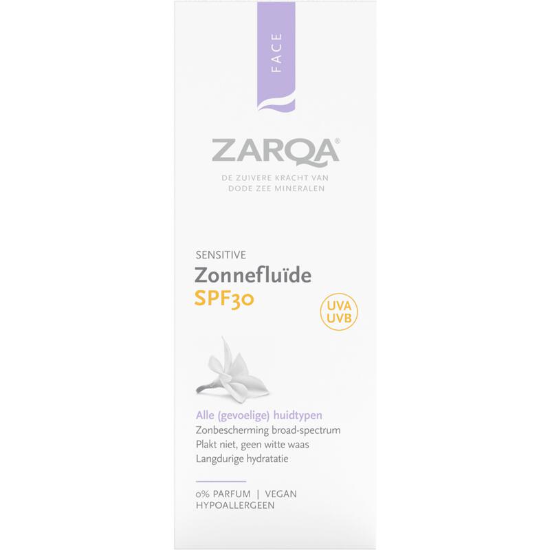 Zarqa Sensitive Zonnefluide SPF30 50 ML