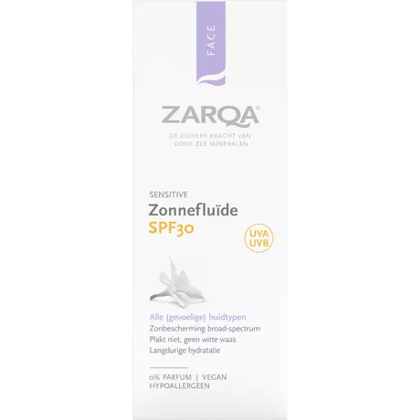 ZARQA Sensitive Zonnefluide SPF30 50 ML