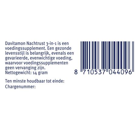 Davitamon Nachtrust 3-in-1 20 Capsules