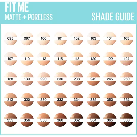 Maybelline New York Fit Me Matte + Poreless Foundation 362 Deep Golden