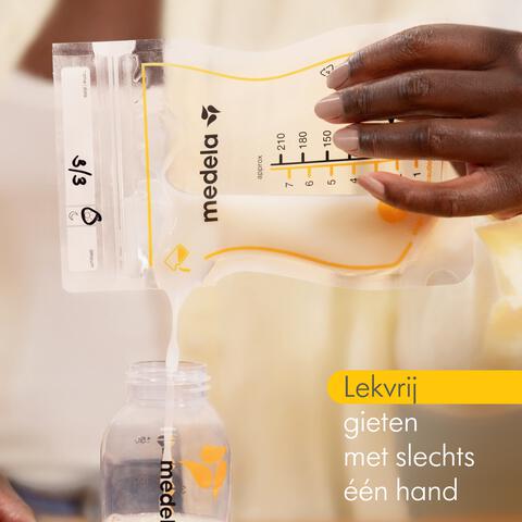 Medela Moedermelkbewaarzakjes met schenktuit 25 stuks