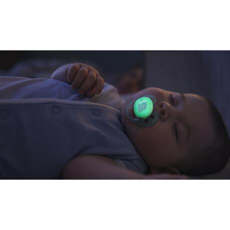 Philips Avent Fopspeen Ultra Soft Nighttime 0-6M SCF094/01 2 stuks