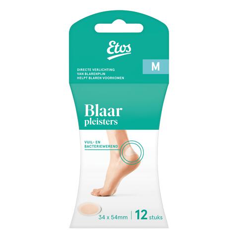 Etos Blaarpleister Medium 12 stuks