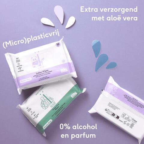 Naïf Plasticvrije Lotion Billendoekjes 24x54 stuks