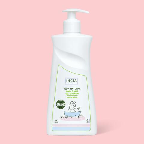 INCIA Natuurlijke Kinder Shampoo - Zonder Sulfaten en Parabenen 350ML