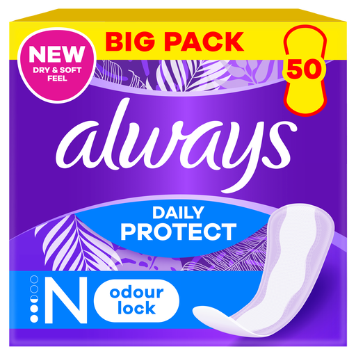 Always Inlegkruisjes Daily Protect Normal Big Pack 50 stuks
