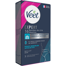Veet Expert Ontharingsstrips Bikinilijn Gevoelige Huid 16 stuks