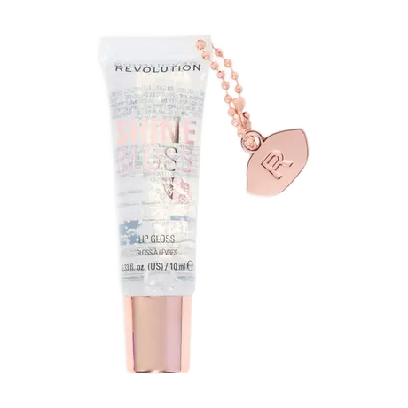 Revolution Shine Gloss Lip Gloss Clear Sugar