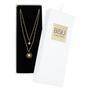 BiSjU Jewellery Ketting Platte Schakel Gold Plated Stainless Steel