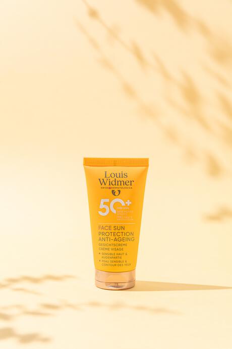 Louis Widmer Face Sun Protection Anti-Ageing SPF50+ Licht Geparfumeerd 50 ML