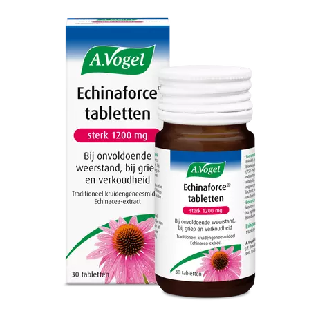 A.Vogel Echinaforce Bij Onvoldoende Weerstand En Griep Tabletten 30 stuks