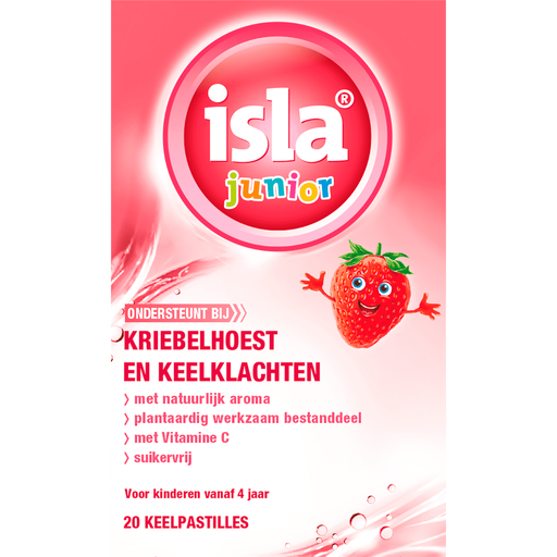 isla Junior Keelpastilles 20 stuks