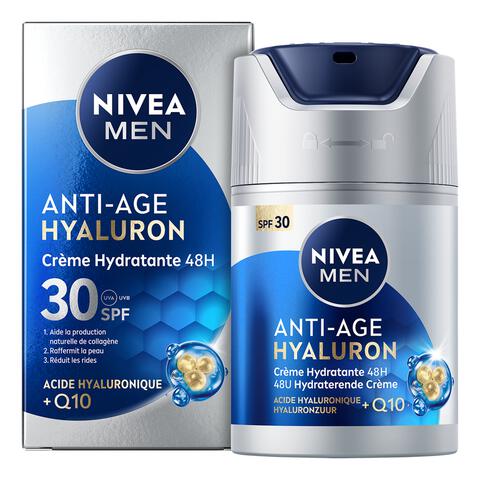 NIVEA MEN Q10 Anti-Age Hyaluron Gezichtscrème SPF30 50 ML