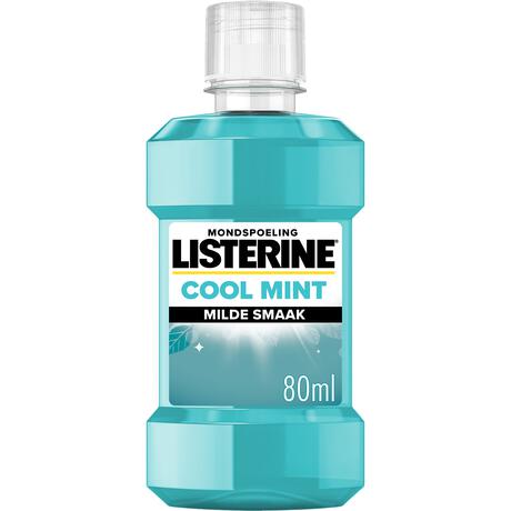 Listerine Cool Mint Alcoholvrij Mondwater Mini 80 ML
