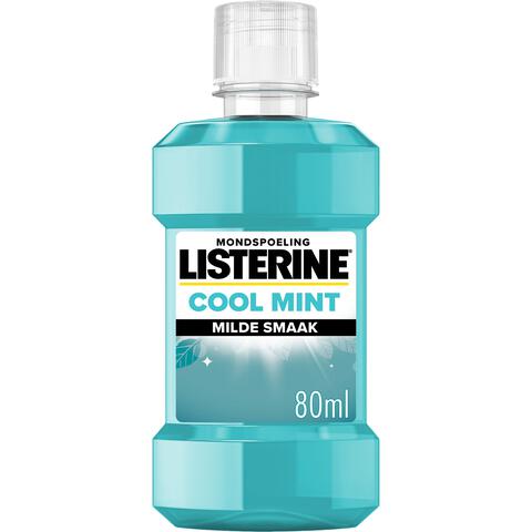 Listerine Cool Mint Alcoholvrij Mondwater Mini 80 ML