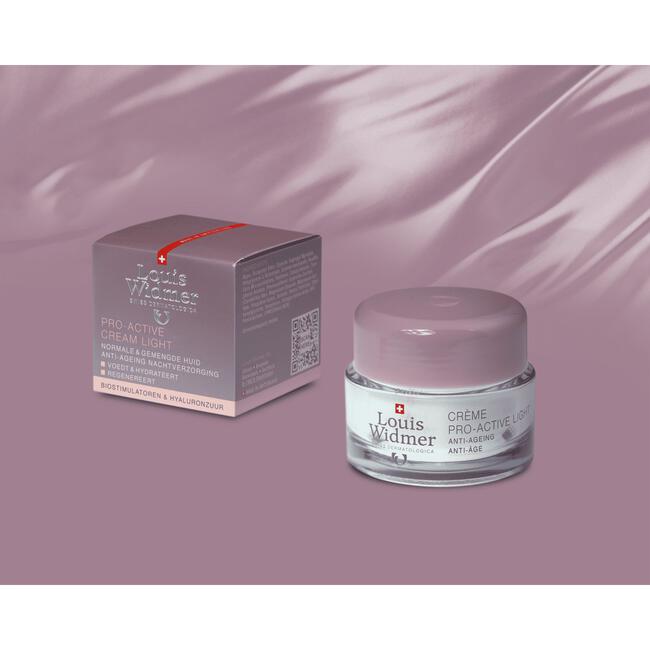 Louis Widmer Pro-Active Cream Light Licht Geparfumeerd