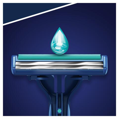 Gillette Blue2 Plus Slalom Wegwerpmesjes 20 Stuks