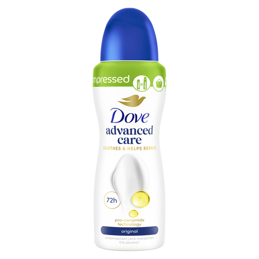 Dove Advanced Care Original Anti-Transpirant Deodorant Spray 100 ML