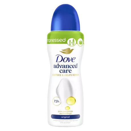 Dove Advanced Care Original Anti-Transpirant Deodorant Spray 100 ML