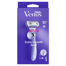 Gillette Venus Deluxe Smooth Swirl Extra Glad Scheersysteem 5 Blades