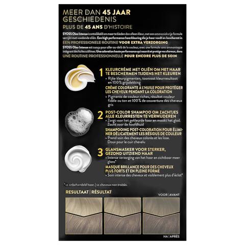 Syoss Oleo Intense Permanente Haarkleuring 6-54 Capuccino Blond