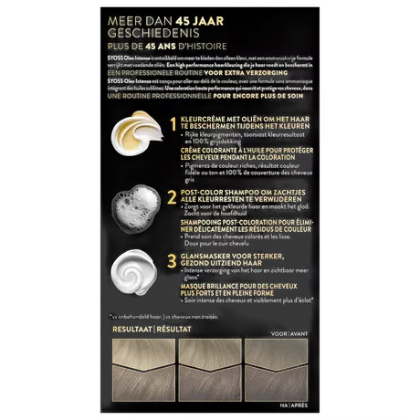 Syoss Oleo Intense Permanente Haarkleuring 6-54 Capuccino Blond