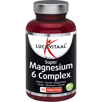 Lucovitaal Super Magnesium 6 Complex Tabletten 90 — 90 stuks
