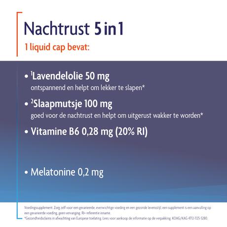 Shiepz Nachtrust 3in1 Liquid Capsules 50 stuks