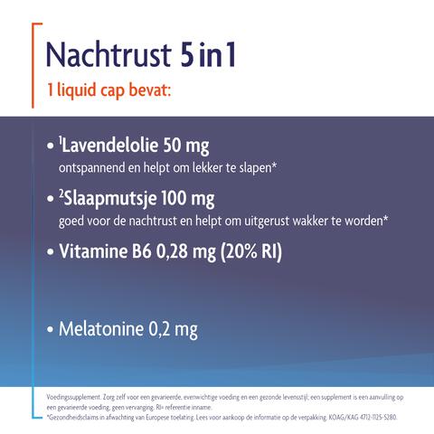 Shiepz Nachtrust 3in1 Liquid Capsules 50 stuks