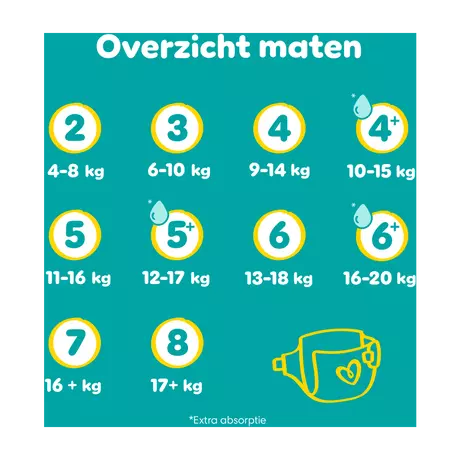 Pampers Baby Dry Luiers Maat 3 6-10 KG 23 stuks