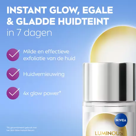 NIVEA Luminous Skin Glow Liquid Refiner 100 ML