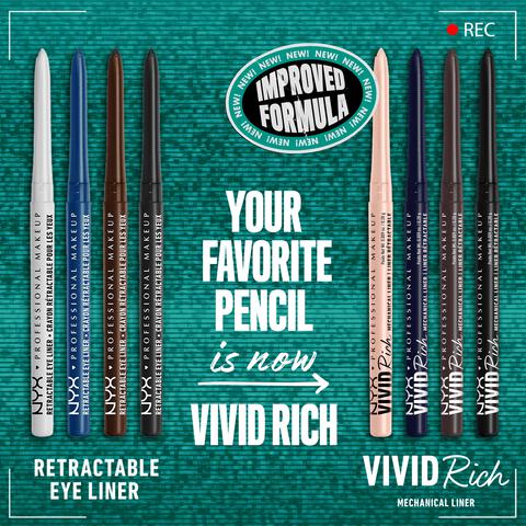 NYX Professional Makeup Vivid Rich Mechanical Pencil It's Giving Jade